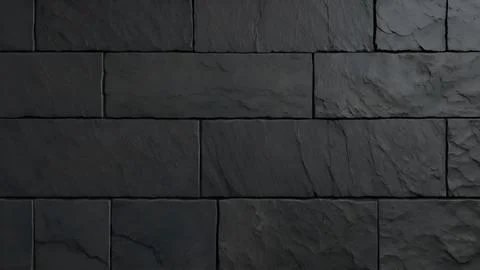 Dark Gray Slate Tile Texture Background Stock Photos