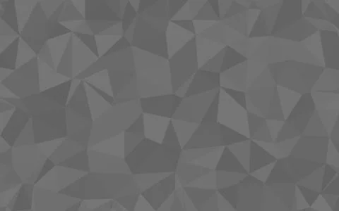 Dark Gray triangular low poly, Mosaic pattern Background, Vector illustration Stock Illustration