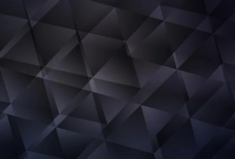 Dark Gray vector abstract mosaic backdrop. Stock Illustration