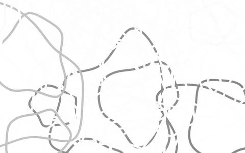 Dark Gray vector backdrop with memphis shapes. Stock Illustration