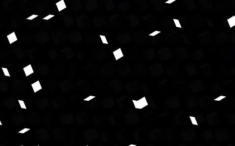 Dark Gray vector background with rectangles. Stock Illustration