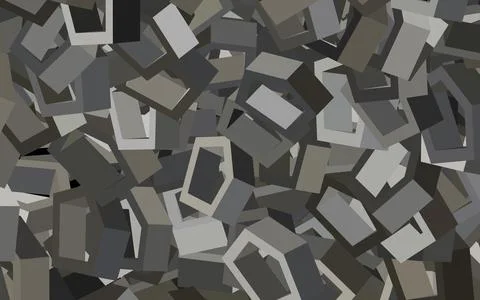 Dark Gray vector pattern with colorful hexagons. 스톡 일러스트