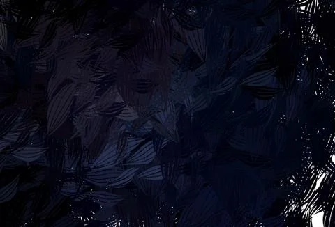 Dark Gray vector pattern with random forms. 库存插图