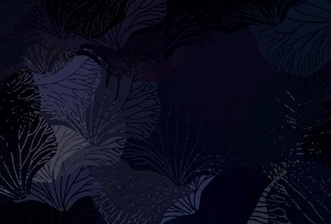 Dark Gray vector pattern with random forms. 스톡 일러스트