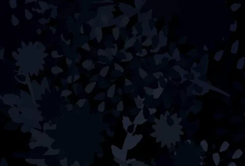 Dark Gray vector pattern with random forms. 库存插图
