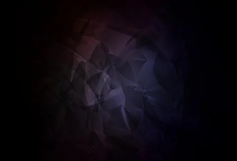 Dark Gray vector pattern with random forms. Stock Illustration