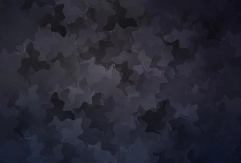 Dark Gray vector pattern with random forms. 스톡 일러스트