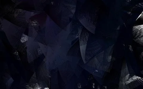 Dark Gray vector pattern with random forms. Illustrazione stock