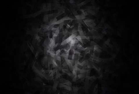 Dark Gray vector pattern with sharp lines. Stock Illustration