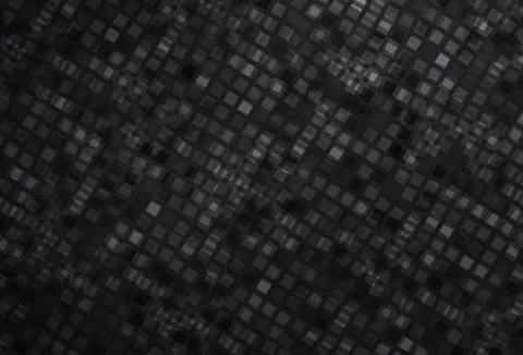 Dark Gray vector pattern in square style. Stockillustratie