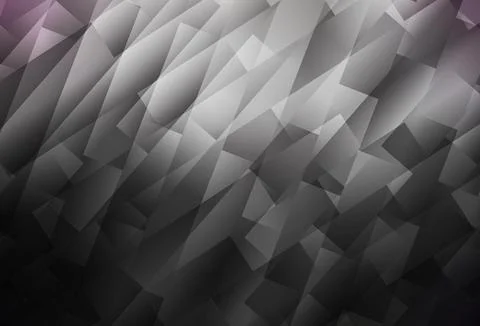 Dark Gray vector pattern in square style. Stock Illustration