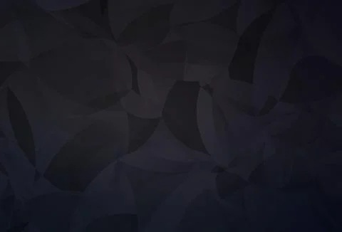 Dark Gray vector polygonal background. Stock Illustration