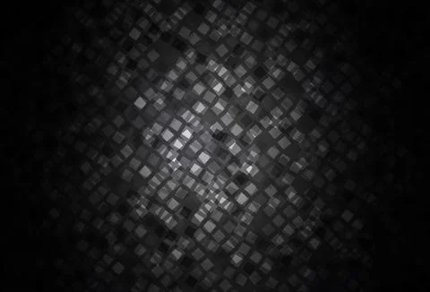 Dark Gray vector template with rhombus. Stock Illustration