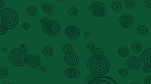 Dark Green Aboriginal Dot Texture Background Stock Footage 340305839