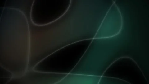 Dark green abstract background with curves. Stock Footage 340009679