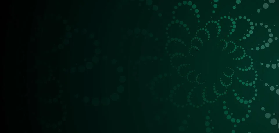 Dark Green Abstract Spiral Pattern Background with Subtle Texture Stockillustratie