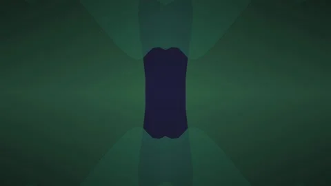 Dark Green Abstract Symmetrical Pattern Background Stock Footage 337516195
