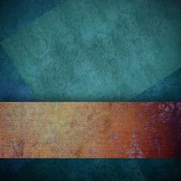 Dark green background with  copy space grunge texture Stock Illustration