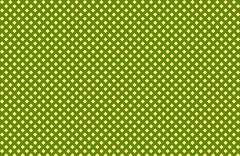 Dark green background, with a repeating, pattern of small, yellow diamonds Stock Illustration