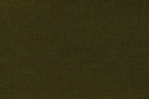 Dark green background from a textile material with wicker pattern, closeup. Illustrazione stock