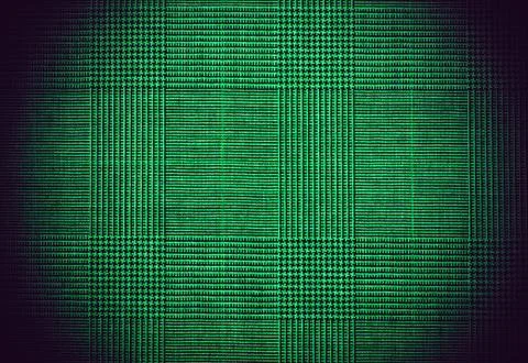 Dark green Background of textile texture. Close up Stock Photos