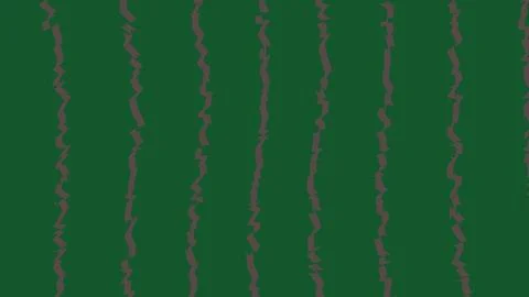 Dark green background with vertical wavy brown stripes 库存插图