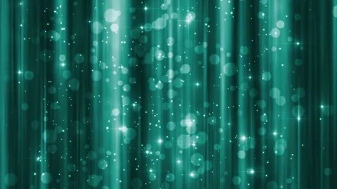 Dark Green Bokeh Stock Footage 80955404