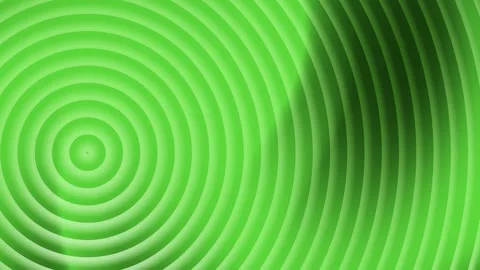 Dark Green Circle Pattern Seamless Background Loop. Stock Footage 286420761