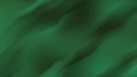 Dark green flowing shapes. Simple abstract color background with blurred 库存影片 304409170