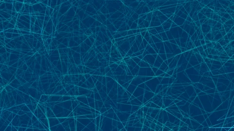 Dark green geometric background from lines.concept of connections,technology Stock Footage 234599781