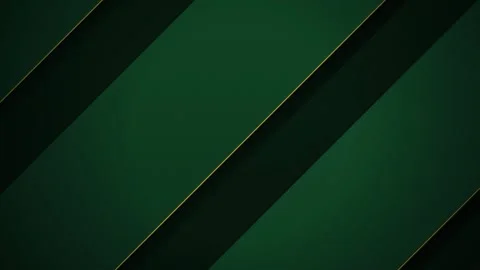 Dark green geometric diagonal bands seamless loop motion background Stock Footage 345289238