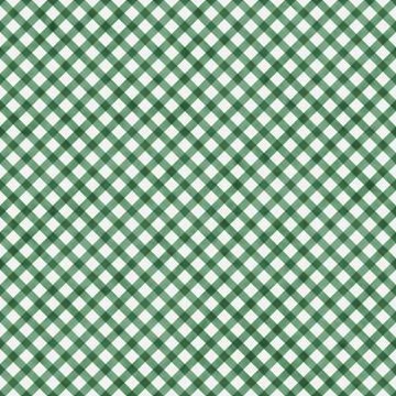 Dark green gingham pattern repeat background Illustrazione stock