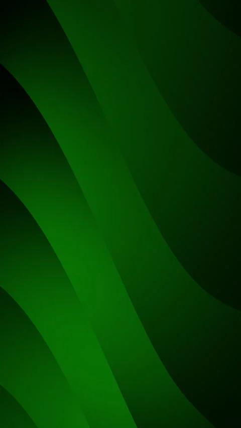 Dark green gradient abstract background with curved lines. Видео 301980328