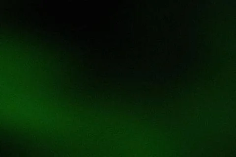 Dark green grainy gradient background with fine noise texture and subtle am.. 库存插图