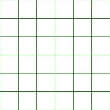 Dark Green Grid White Background Illustrazione stock