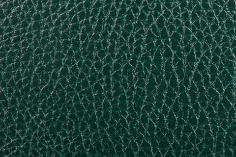Dark green leather texture background Stock Photos