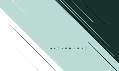 Dark green line abstract background Stock Illustration