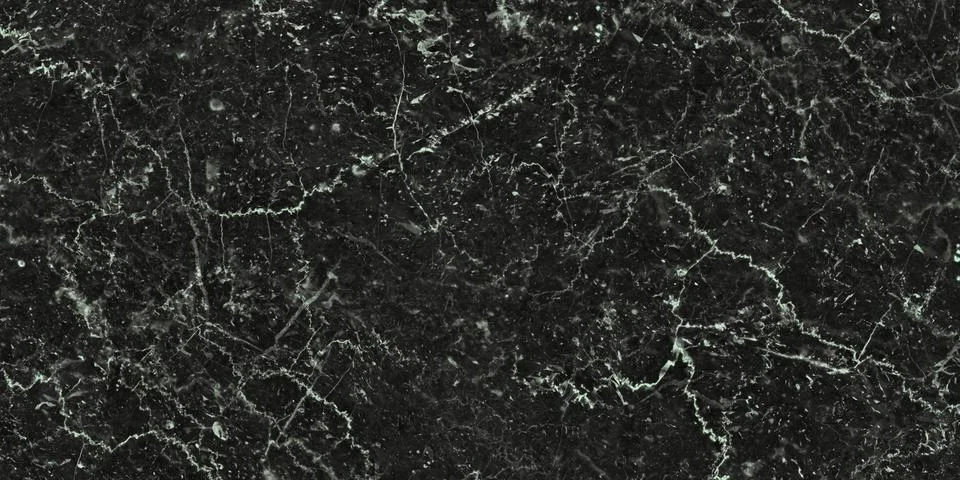Dark Green Marble Texture Surface with White Veins Foto stock