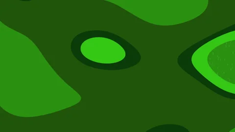 Dark Green Organic Background Stock Footage 340080200