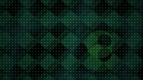 Dark green pixelated background with black geometric shapes. Vídeos de archivo 337457906