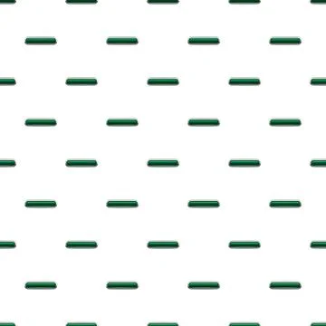 Dark green rectangular button pattern Stock Illustration