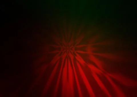 Dark Green, Red vector abstract bokeh pattern. Stock Illustration