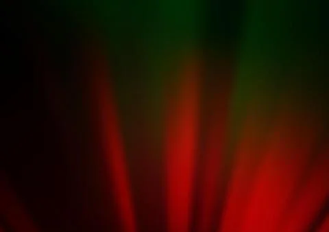 Dark Green, Red vector abstract blurred pattern. Stock Illustration