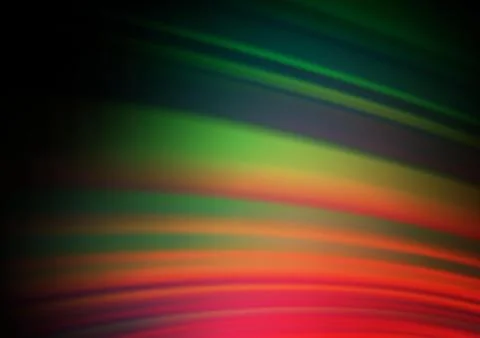 Dark Green, Red vector abstract background. Stock Illustration