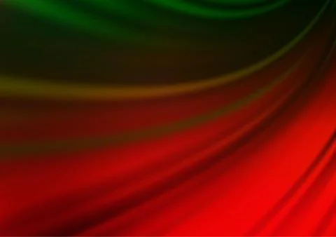 Dark Green, Red vector abstract bokeh pattern. Stock Illustration