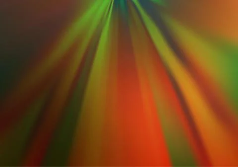 Dark Green, Red vector blur pattern. Stock Illustration