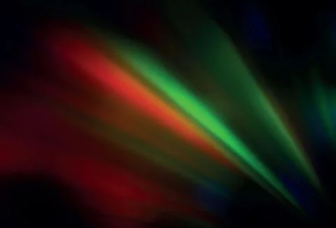 Dark Green, Red vector blurred bright pattern. Illustrazione stock