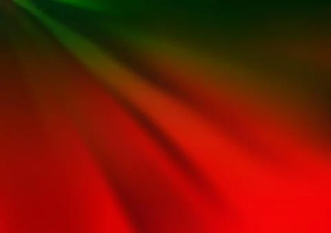 Dark Green, Red vector blurred shine abstract pattern. Stockillustratie