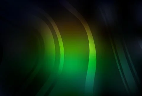 Dark Green, Red vector blurred pattern. 스톡 일러스트