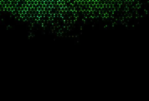 Dark Green, Red vector cover with polygonal style. Stock Illustration